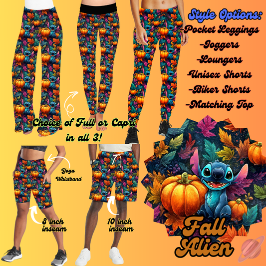 FALL ALIEN-BOTTOMS PREORDER-SOFT CLOSE 8/7-HARD CLOSE 8/9