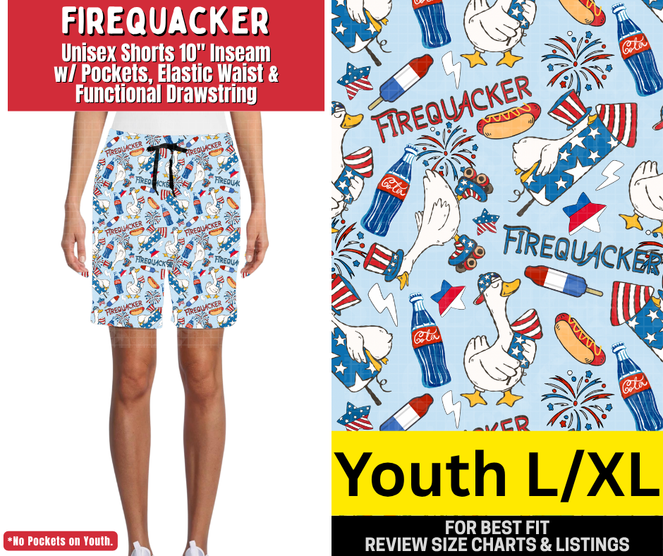 Firequacker Unisex Shorts