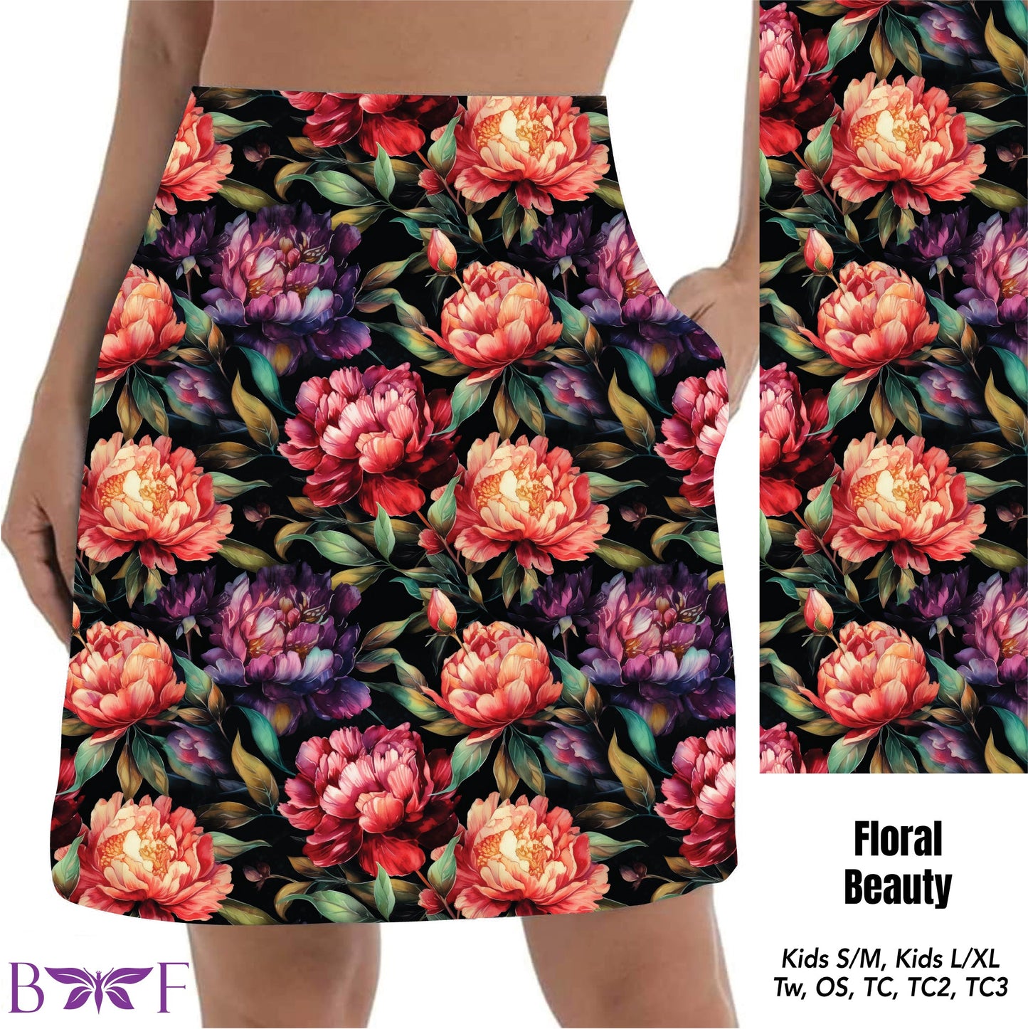 Floral Beauty Skort