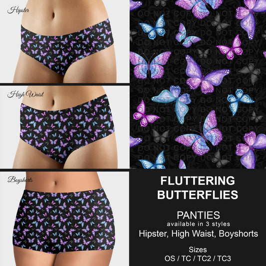B306 - Preorder Fluttering Butterflies Panties (Closes 8/07. ETA mid October)