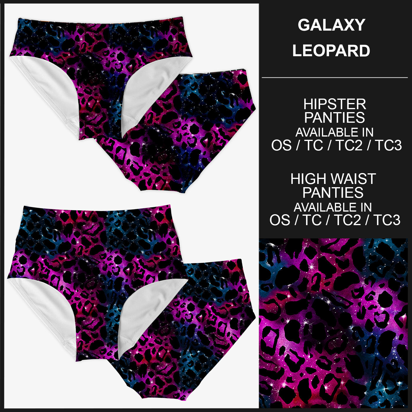 RTS - Galaxy Leopard Panties