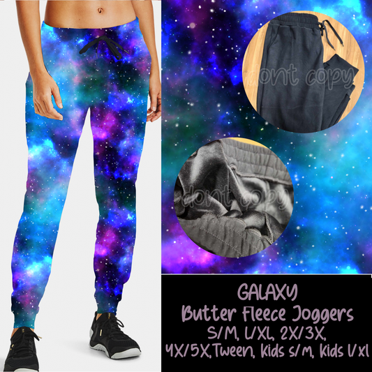 GALAXY - BUTTER FLEECE LINED UNISEX JOGGERS