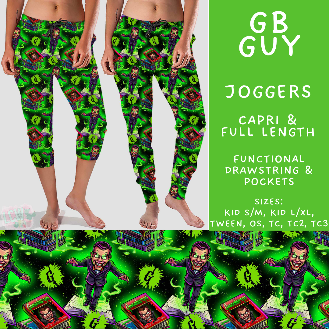 Batch #534 - April Request Run - Closes 5/25 - ETA late July - GB Guy Full and Capri Length Joggers