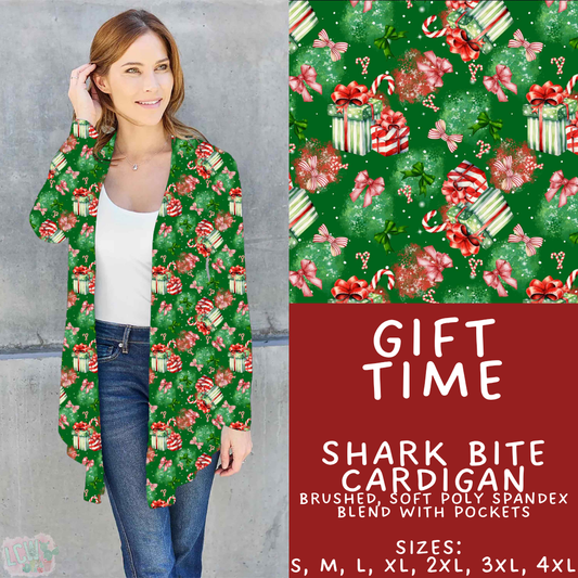 Batch #574 - HalloThanksMas - Closes 8/24 - ETA mid/late October - Gift Time Cardigan