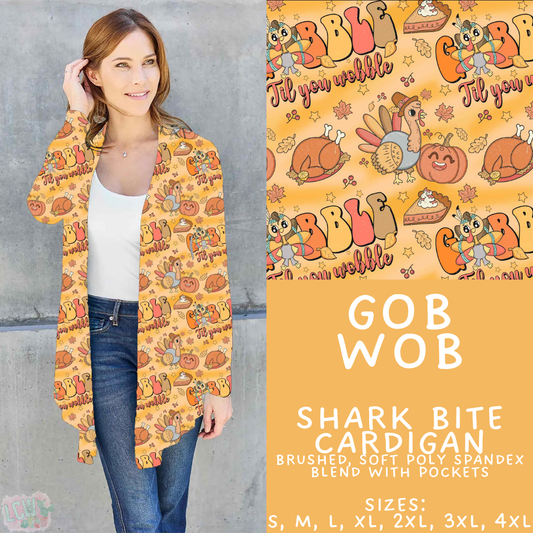 Batch #574 - HalloThanksMas - Closes 8/24 - ETA mid/late October - Gob Wob Cardigan
