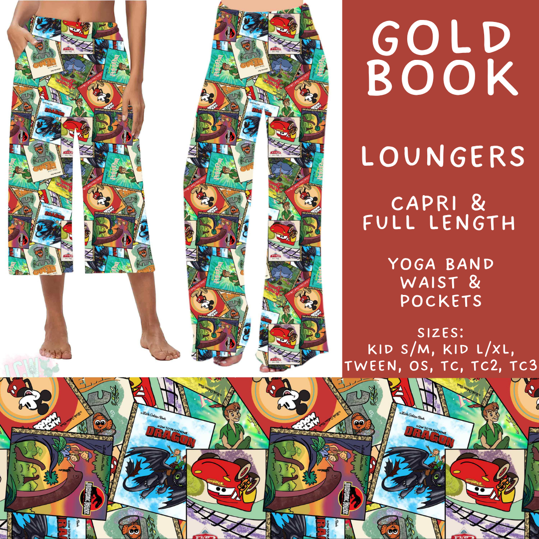 Batch #572 - Magical Faves 23 - Closes 8/19 - ETA mid October - Gold Book Capri and Full Length Loungers