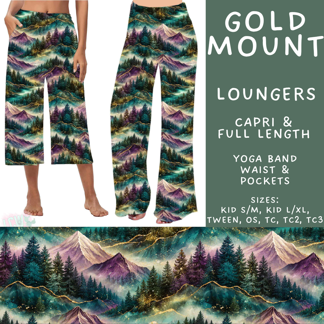 Batch #603 - September Request Run - Closes 10/26 - ETA mid/late Dec - Gold Mount Capri and Full Length Loungers