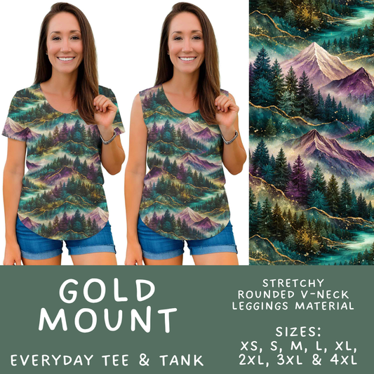 Batch #603 - September Request Run - Closes 10/26 - ETA mid/late Dec - Gold Mount Everyday Tank & Tee