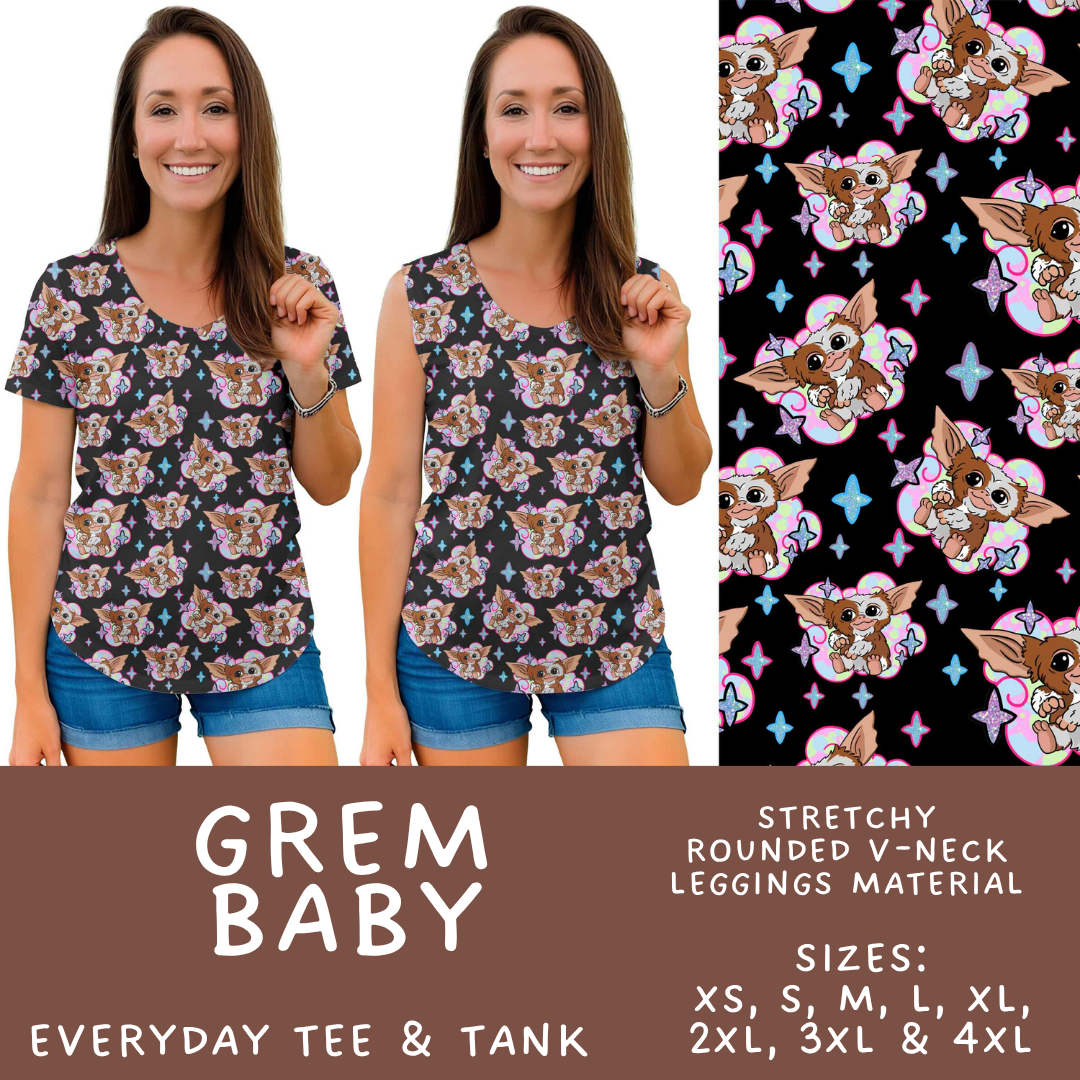 Batch #589 - August Request Run - Closes 9/23 - ETA mid/late Nov - Grem Baby Everyday Tank & Tee