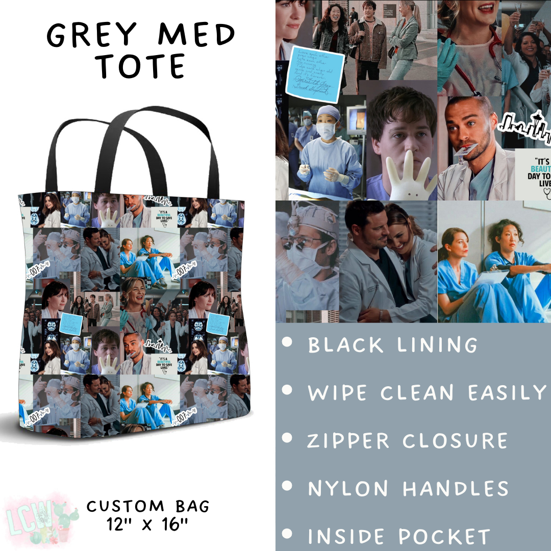 Batch #502 - Show Time - Closes 3/11 - ETA mid May - Grey Med Tote