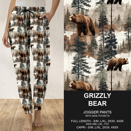 B314 - Preorder Grizzly Bear Joggers (Closes 9/27. ETA: late Nov.)