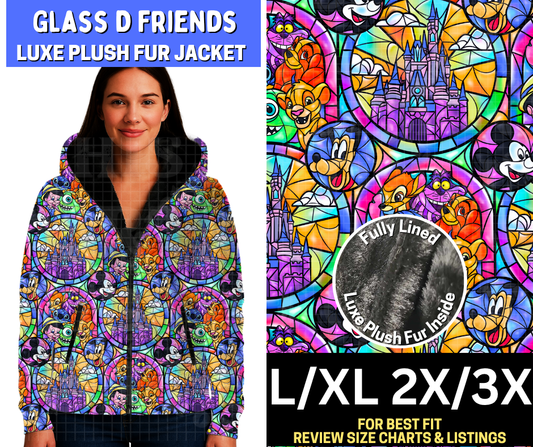Glass D Friends Luxe Fur Jacket