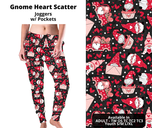 Preorder! Closes 11/28. ETA Feb. Gnome Heart Scatter Joggers