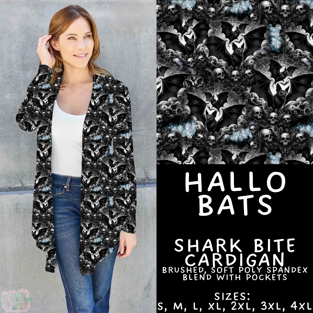 Batch #560 - Halloween 4 - Closes 7/26 - ETA late Sept - Hallo Bats Cardigan