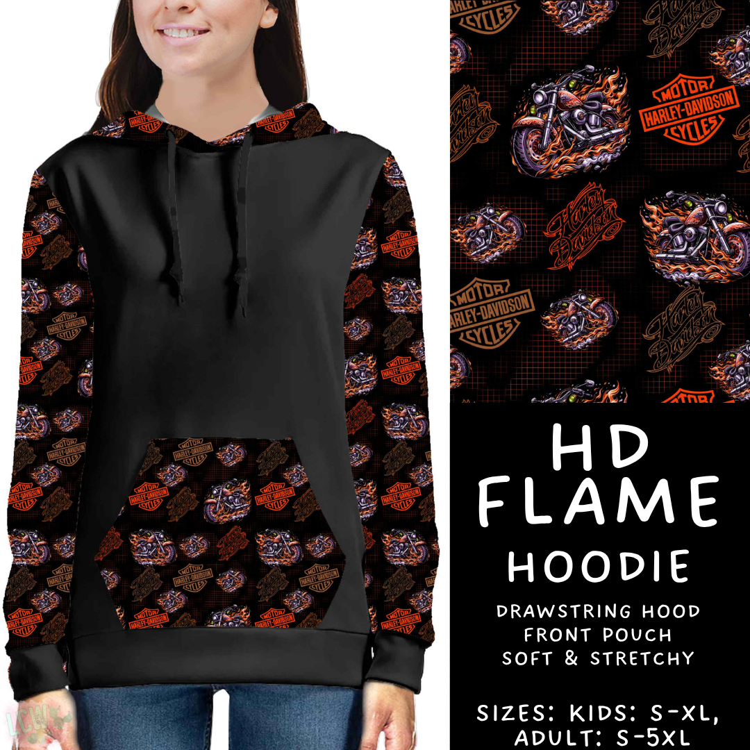 Batch #592 -  Fun Run 27 - Closes 9/30 - ETA late Nov - HD Flame Hoodie
