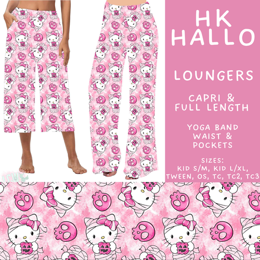 Batch #567 - Magical Character Halloween - Closes 8/10 - ETA early Oct - HK Hallo Capri and Full Length Loungers