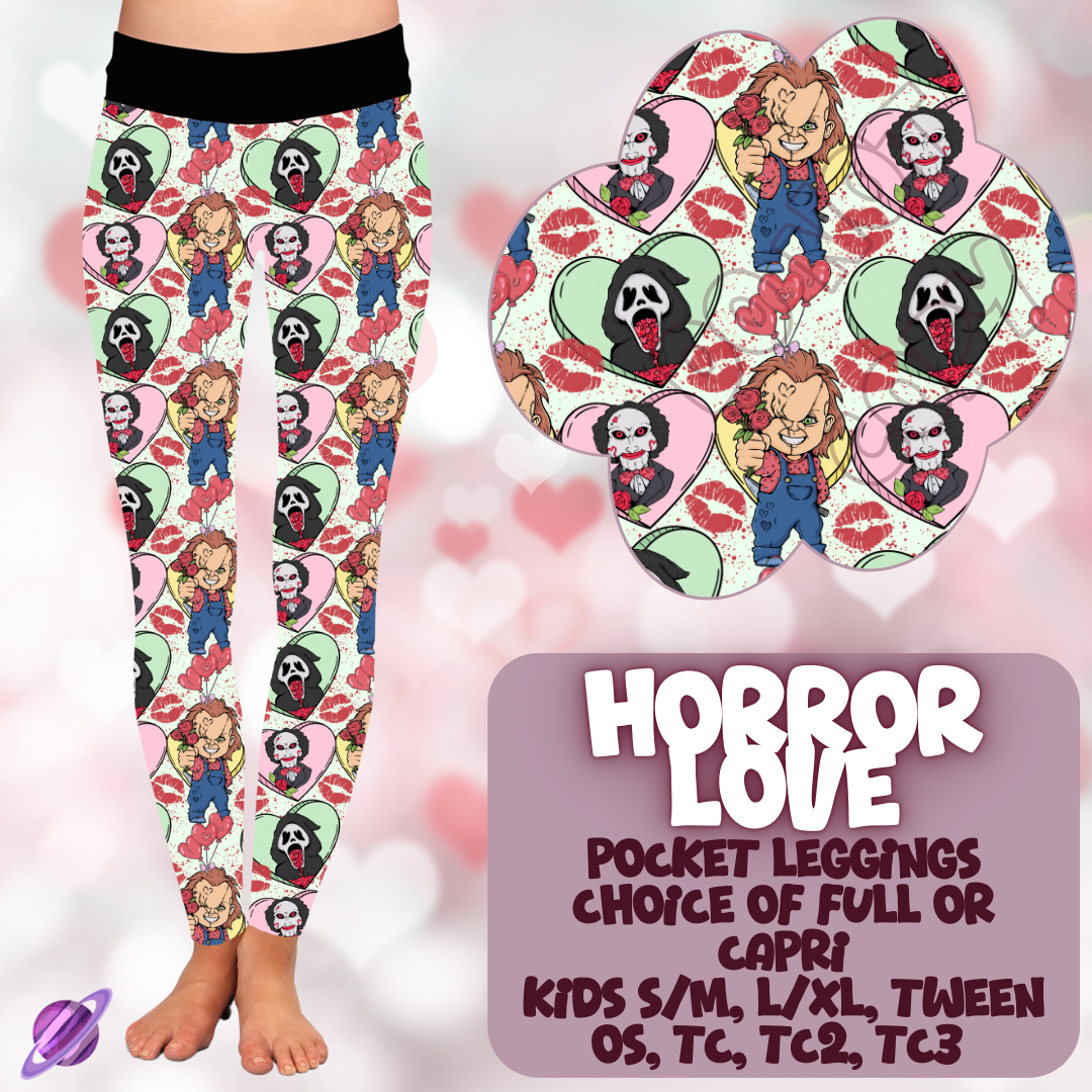 HORROR LOVE - LEGGING/JOGGER/LOUNGER - LOVE YOU RUN PREORDER CLOSING 11/30