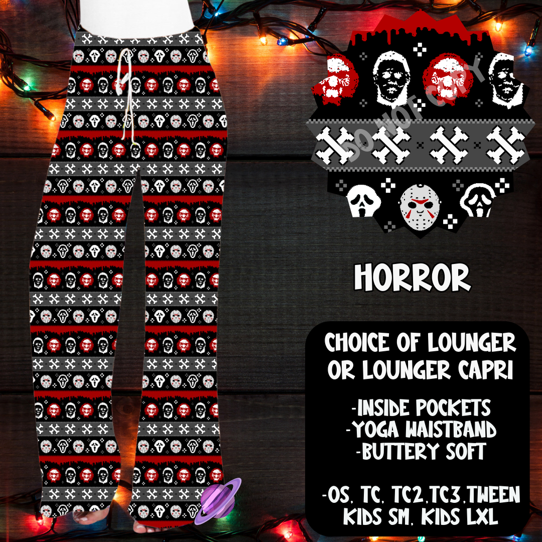 HORROR - LOUNGER XMAS SWEATER RUN CLOSING 10/30