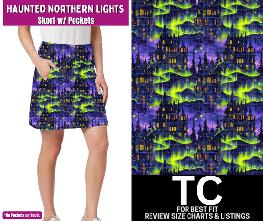 Haunted Northern Lights Skort