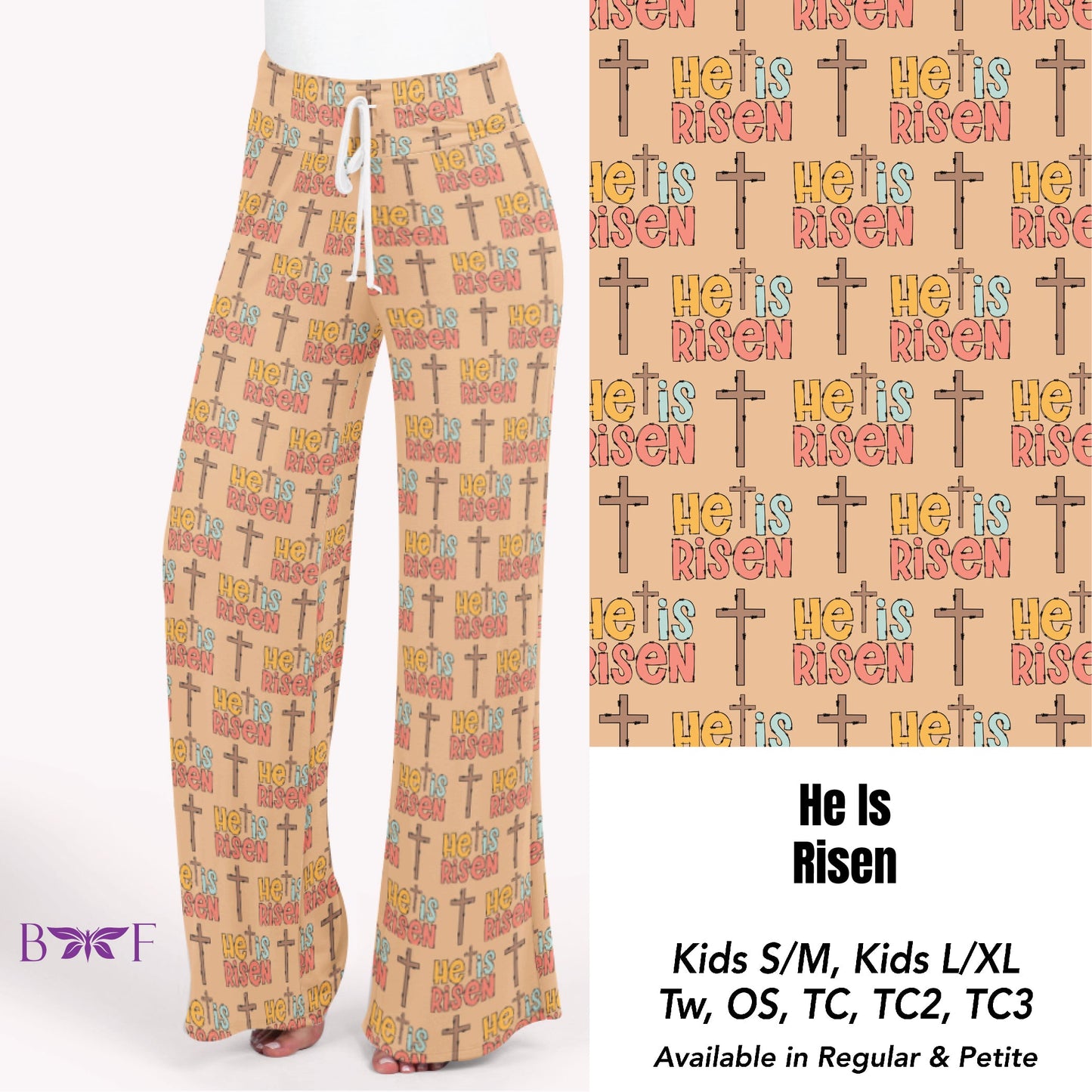 He is Risen leggings