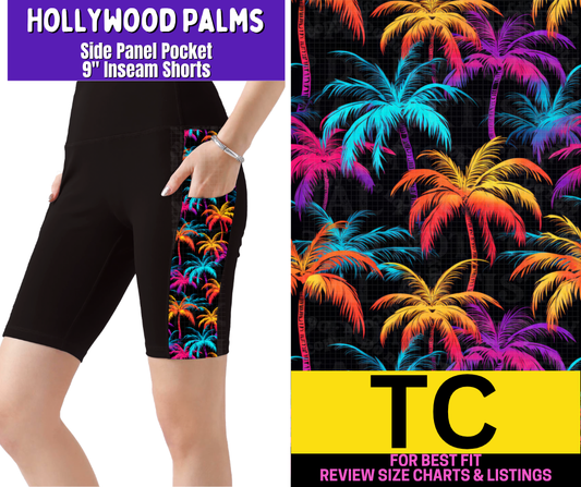 Hollywood Palms Side Panel Pocket Jamaica Shorts