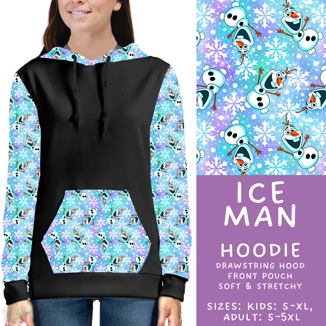 Batch #606 - Magical Character Winter - Closes 10/30 - ETA late Dec - Ice Man Hoodie