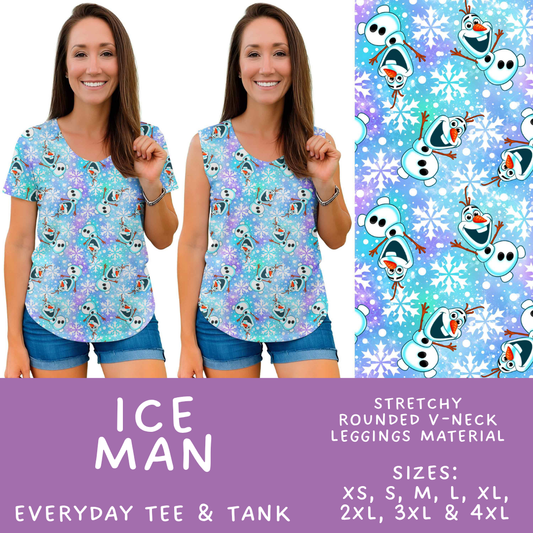 Batch #606 - Magical Character Winter - Closes 10/30 - ETA late Dec - Ice Man Everyday Tank & Tee