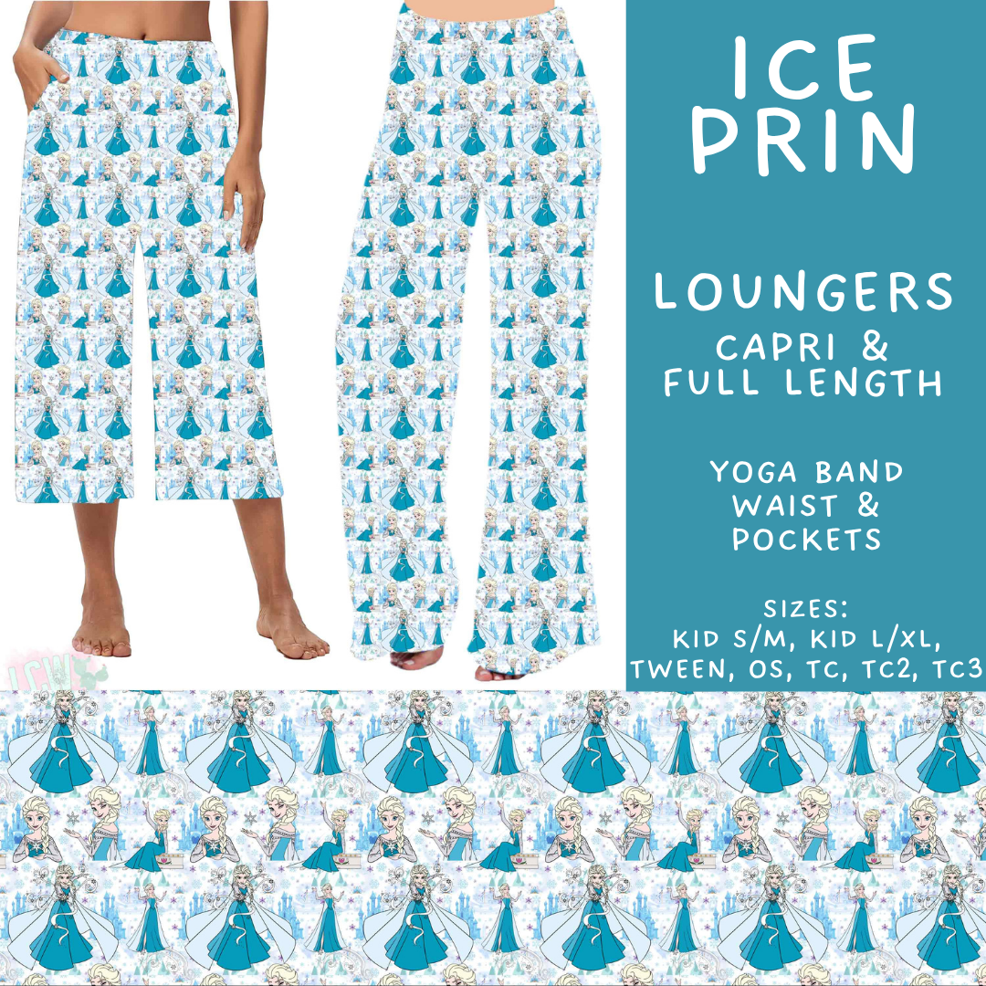 Batch #606 - Magical Character Winter - Closes 10/30 - ETA late Dec - Ice Prin Capri and Full Length Loungers