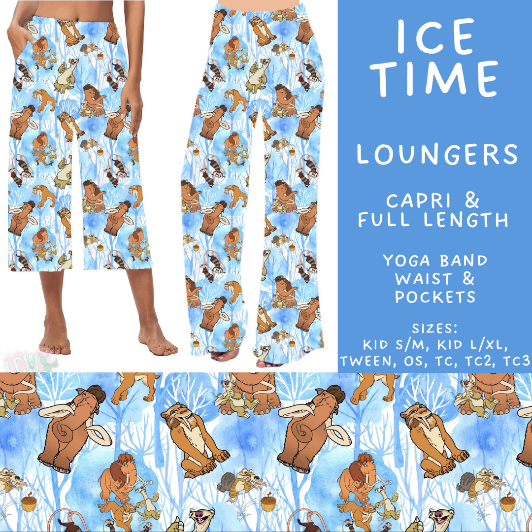 Batch #601 - Cool Characters 19 - Closes 10/21 - ETA mid Dec - Ice Time Capri and Full Length Loungers