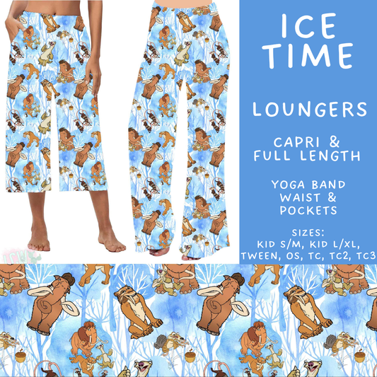 Batch #601 - Cool Characters 19 - Closes 10/21 - ETA mid Dec - Ice Time Capri and Full Length Loungers