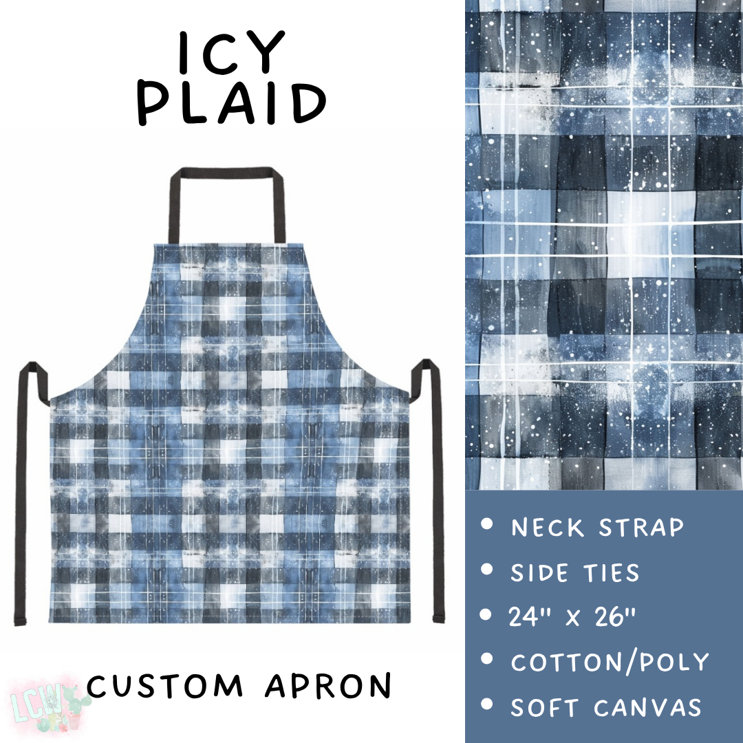 Batch #591 - Baking Spirits Bright 3 - Closes 9/28 - ETA mid/late Nov - Icy Plaid Apron