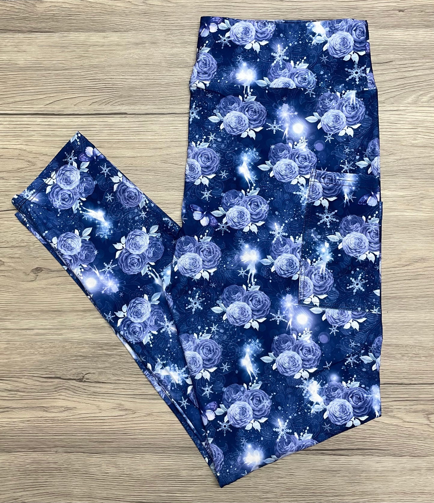 RTS - Winter Fae Leggings w/ Pockets