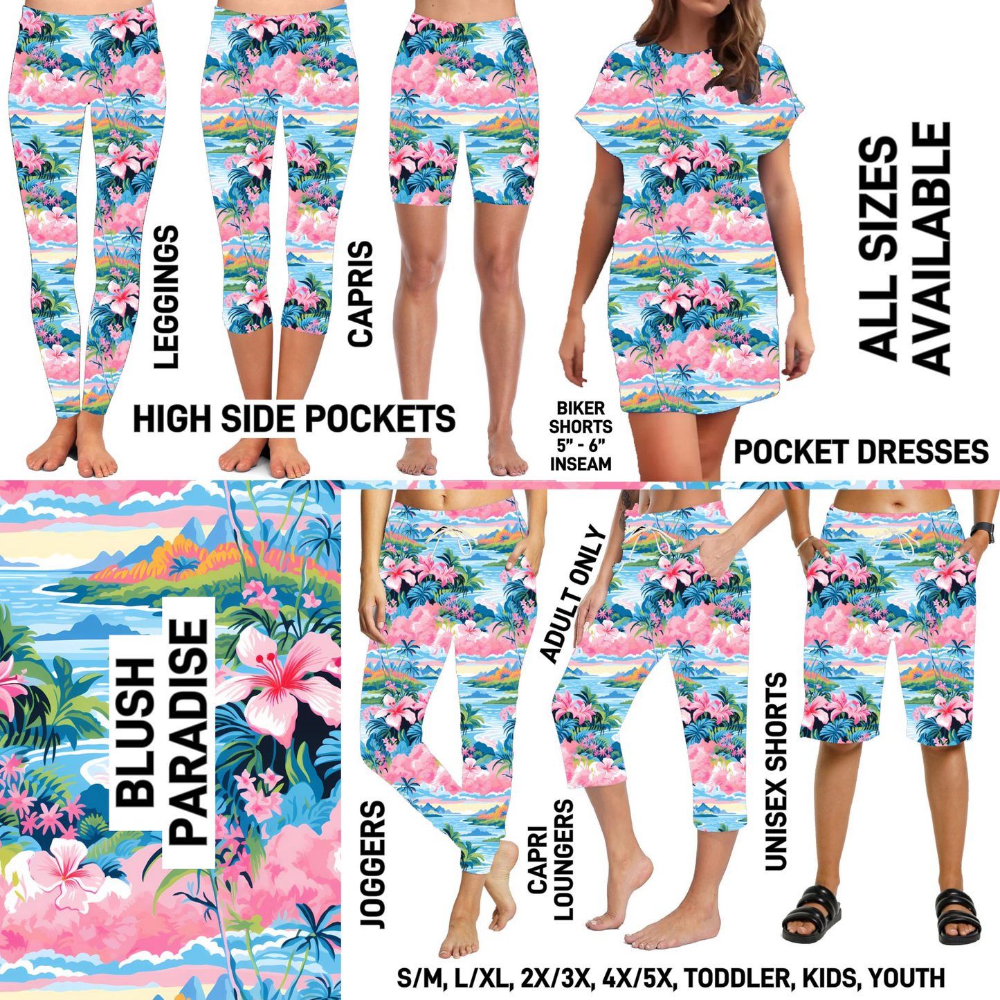 283BT - Blush Paradise - Preorder Closing 2/15 ETA: Late April