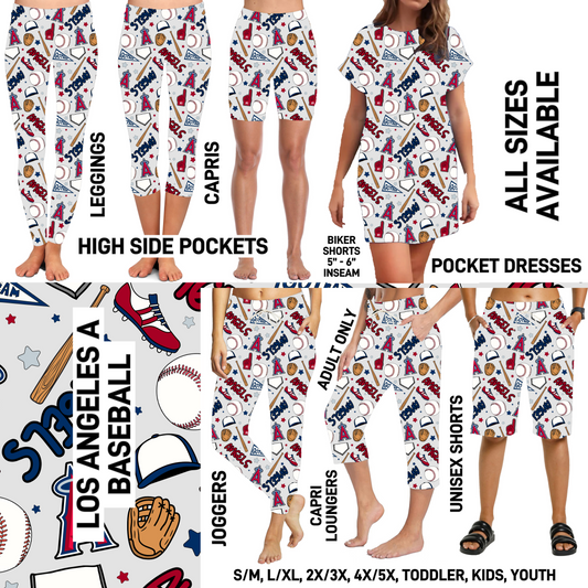 BS4B - Los Angeles A Baseball - Preorder Closing 2/19 ETA: Early May