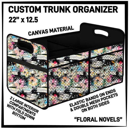 RTS - Floral Novels Trunk Organizer