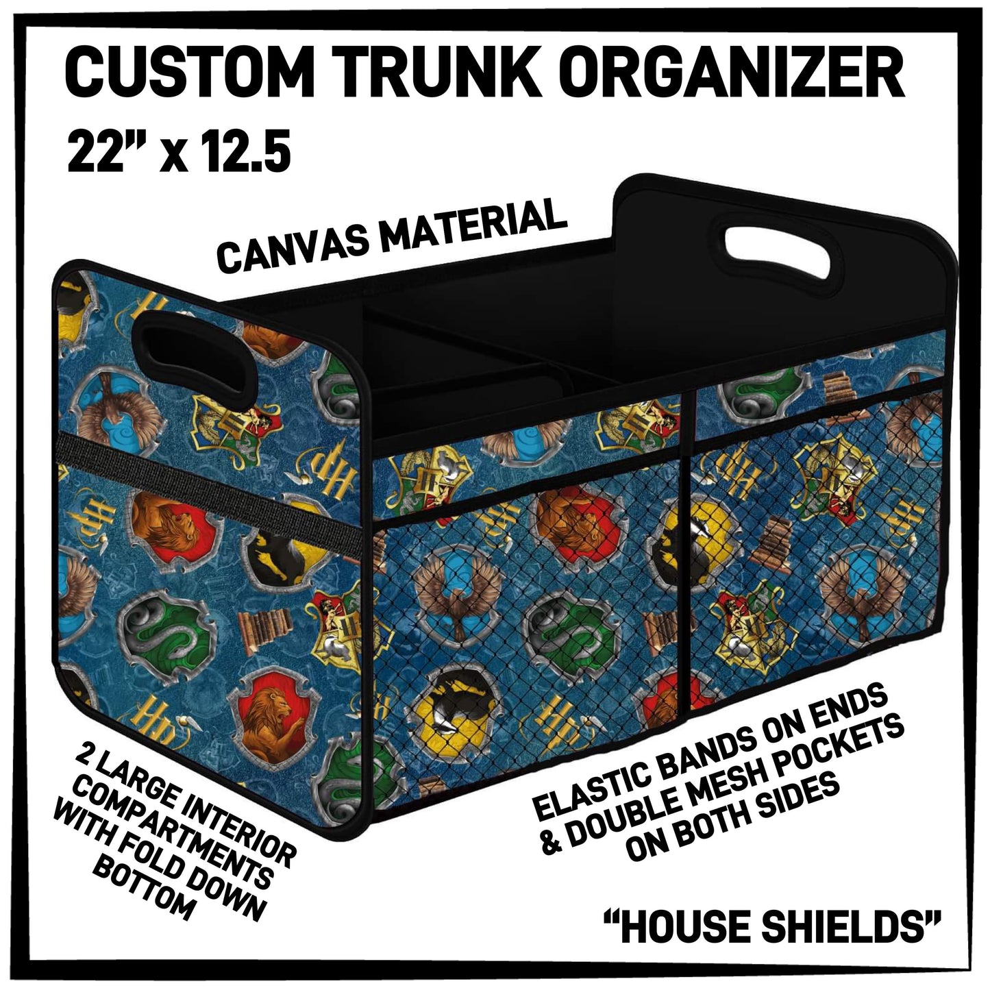 RTS - House Shields Trunk Organizer