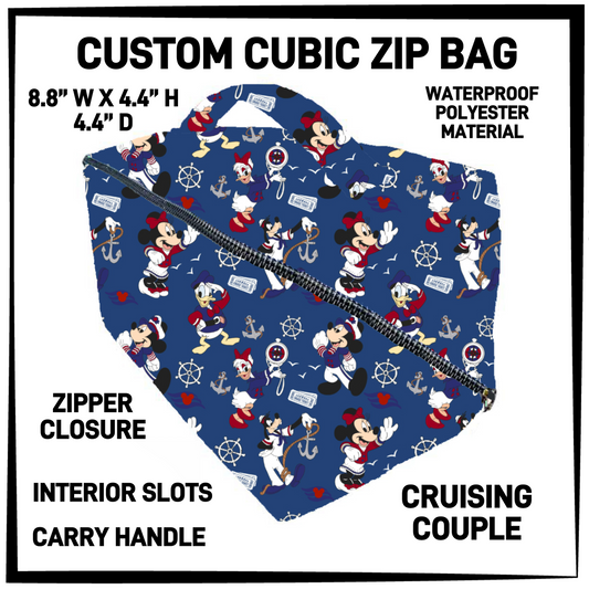 CZ1B - Cruising Couple Cubic Zip Bag - Preorder Closing 7/8 ETA: Early Sept