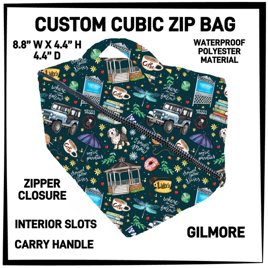 CZ1B - Gilmore Cubic Zip Bag - Preorder Closing 7/8 ETA: Early Sept