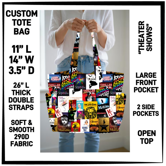 RTS - Theater Shows Custom Tote Bag