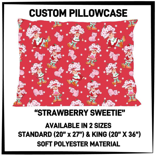 RTS - Strawberry Sweetie Pillowcase