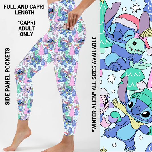 RTS - Winter Alien Hoodie