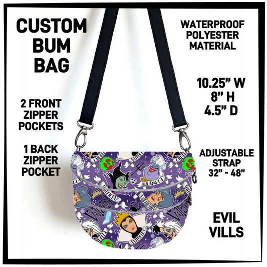 B1BM - Evil Vills Bum Bag - Preorder Closing 8/19 ETA: Mid-Oct
