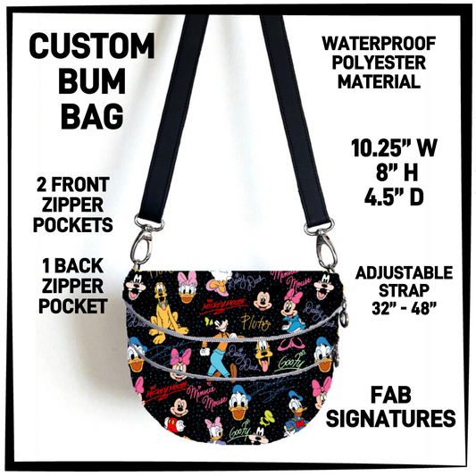 B1BM - Fab Signatures Bum Bag - Preorder Closing 8/19 ETA: Mid-Oct