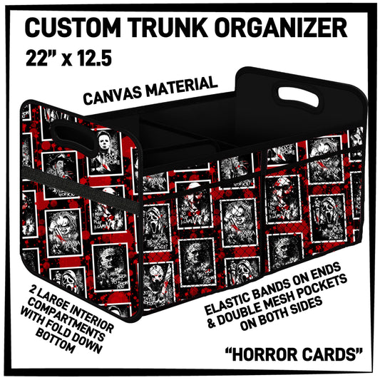 C3TO - Horror Cards Car Trunk Organizer - Preorder ETA: Mid-Jan