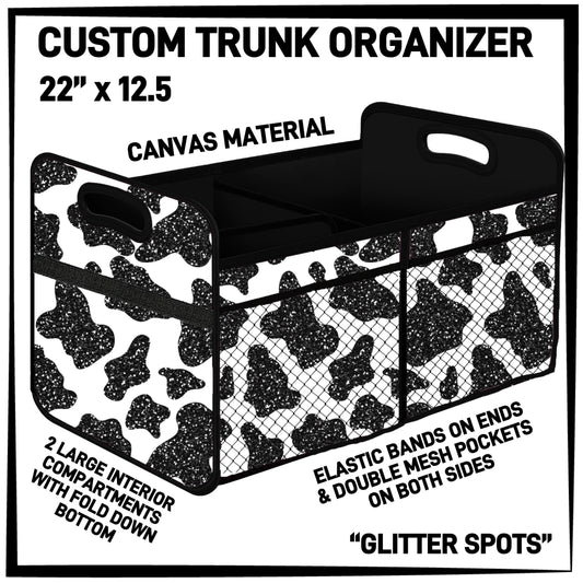 C3TO - Glitter Spots Car Trunk Organizer - Preorder ETA: Mid-Jan