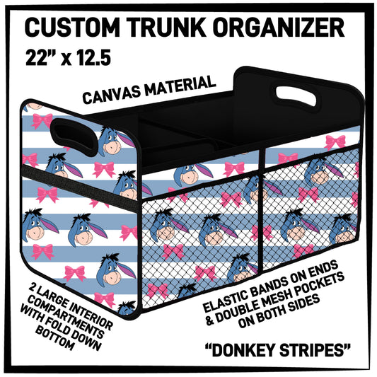 C3TO - Donkey Stripes Car Trunk Organizer - Preorder ETA: Mid-Jan