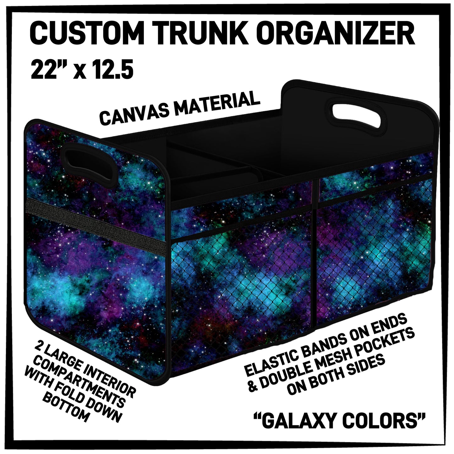 C3TO - Galaxy Colors Car Trunk Organizer - Preorder ETA: Mid-Jan