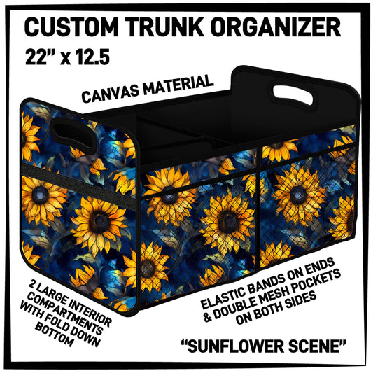 C3TO - Sunflower Scene Car Trunk Organizer - Preorder ETA: Mid-Jan