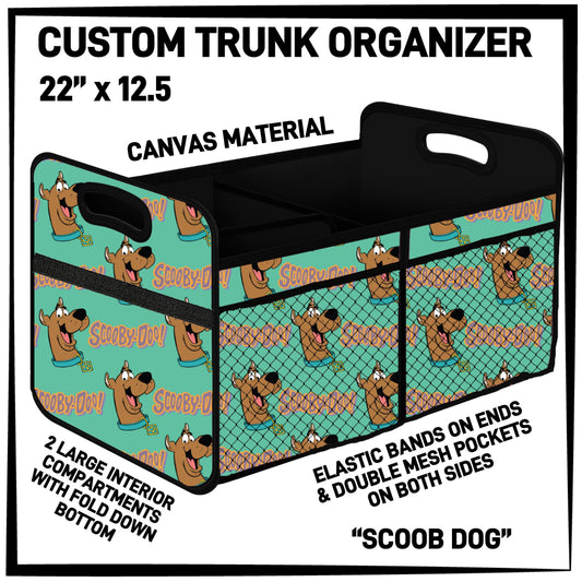 C3TO - Scoob Dog Car Trunk Organizer - Preorder ETA: Mid-Jan