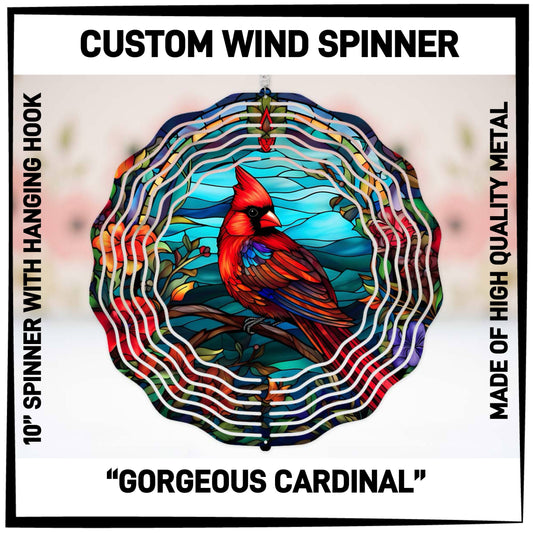 W2SN - Gorgeous Cardinal Wind Spinners - Preorder ETA: Late Jan